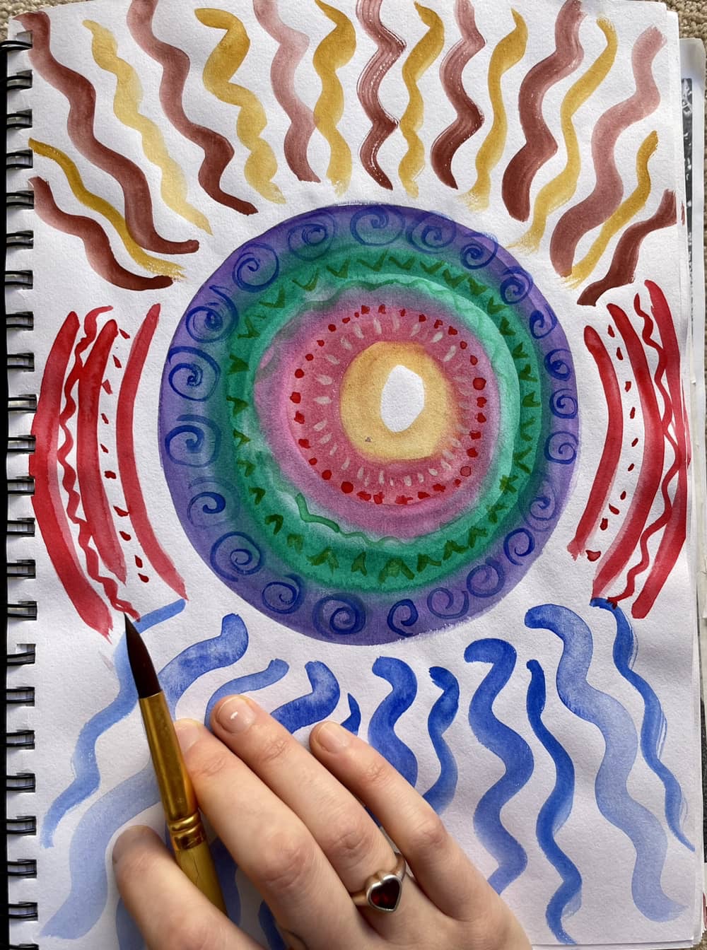 Art therapy can be ugly and&nbsp;messy